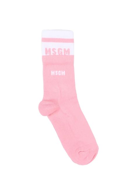 Calzini con logo MSGM KIDS | S6MSJUSO231MS082